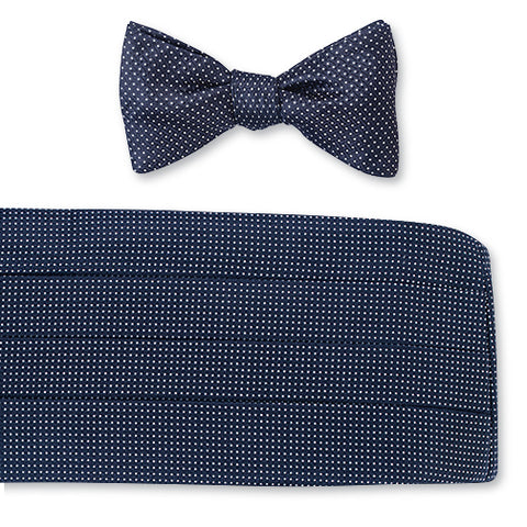 navy cummerbund