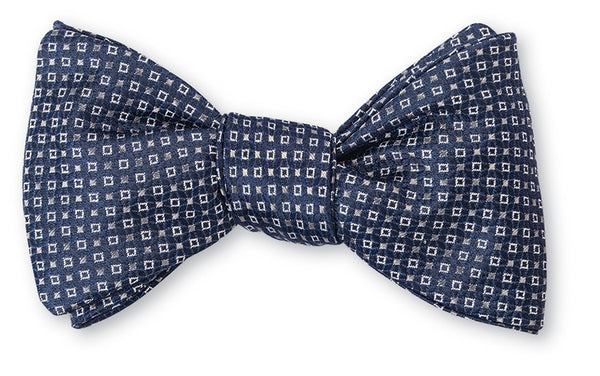 navy bow tie