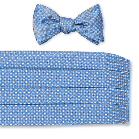 blue cummerbund