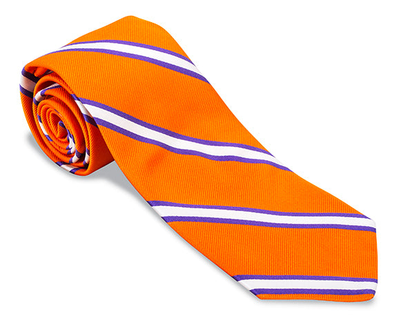 orange necktie