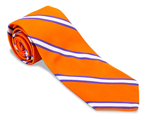 orange necktie