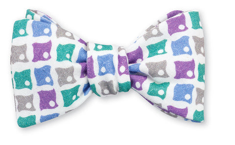 gray bow tie