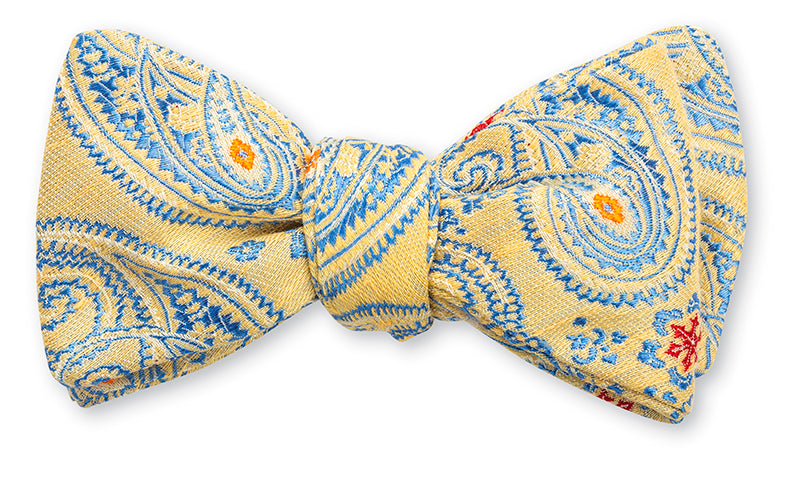 paisley bow tie