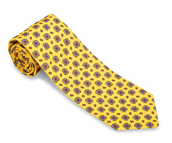 yellow necktie