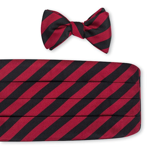striped cummerbund