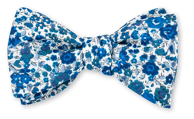 Blue Emma & Georgina Liberty London Bow Tie