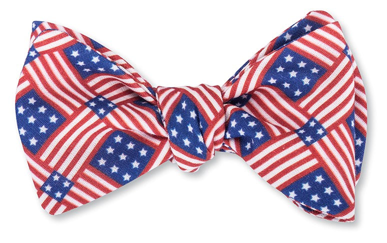 patriotic bow tie